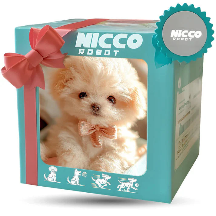 🎄XMAS FLASH SALE: 60% OFF NOW! ⏰ DON'T MISS OUT! 🎁🐶🌭Nicco - My Realistic Robot Puppy