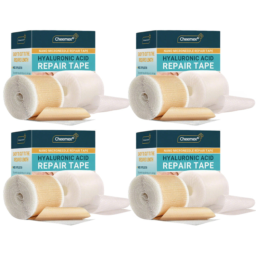 🍍Official Store |Cheemex® Hyaluronic Acid Nano Microneedle Repair Tape🗽🎉(Treatment of old and new scars, reduction of surgical scars, stretch marks, keloids, acne, burns, warts, dermatomes and varicose veins)