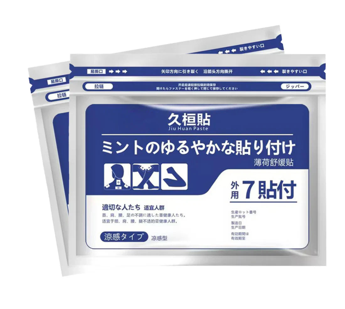 🔥 Japan's Top-Selling Items in 2025| Back Pain Patch Pain Relief Patches for Knee, Neck, Shoulder & Joint Pain, Muscle Soreness, Arthritis Relief