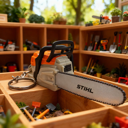 💥CHRISTMAS PRICE DROP BLAST! GRAB IT BEFORE IT'S GONE! ⛄️🛒Chainsaw Keychain | Functional Cutting Key Ring