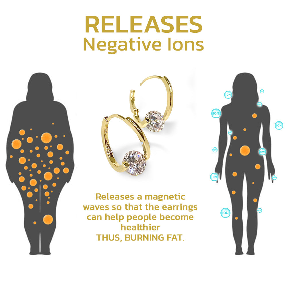 Lymphatic Activity MagneTherapy Germanium Earrings