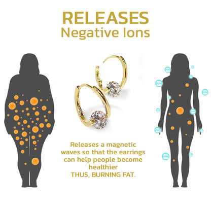 Lymphatic Activity MagneTherapy Germanium Earrings